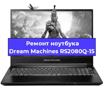 Чистка от пыли и замена термопасты на ноутбуке Dream Machines RS2080Q-15 в Новосибирске